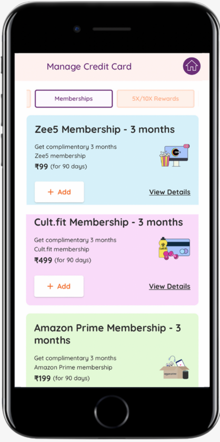 Memberships Benefit Option