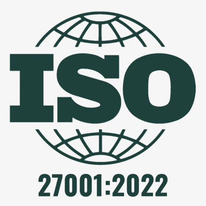 ISO 27001:2022 certified
